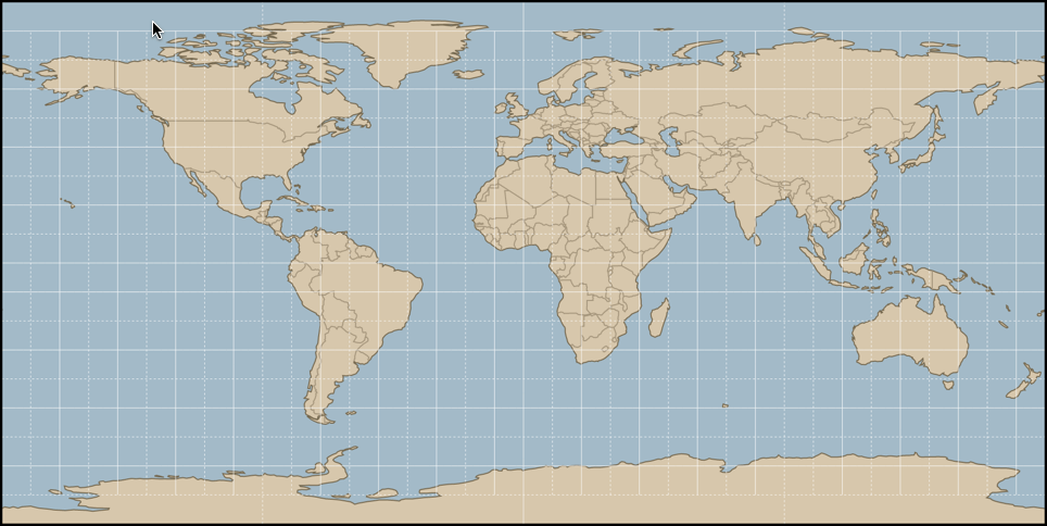 graticule map